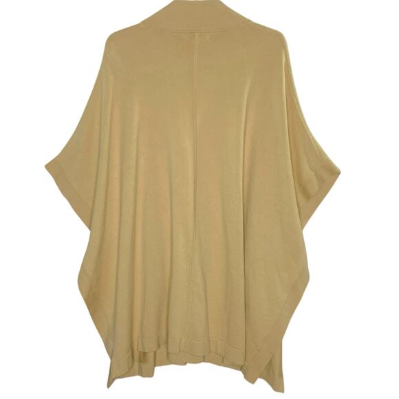 Banana Republic ML NEW Oversized Camel Cape Poncho Cardigan - Picture 3 of 10